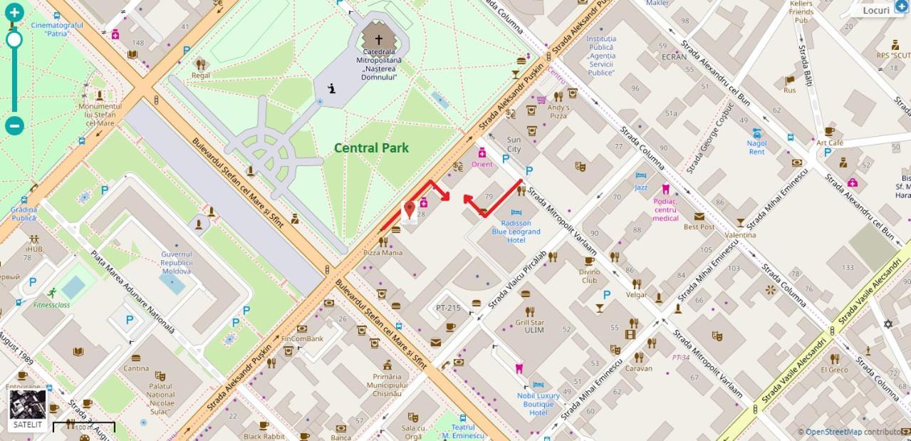 Ultra Central Park Apartments Κισινάου Εξωτερικό φωτογραφία